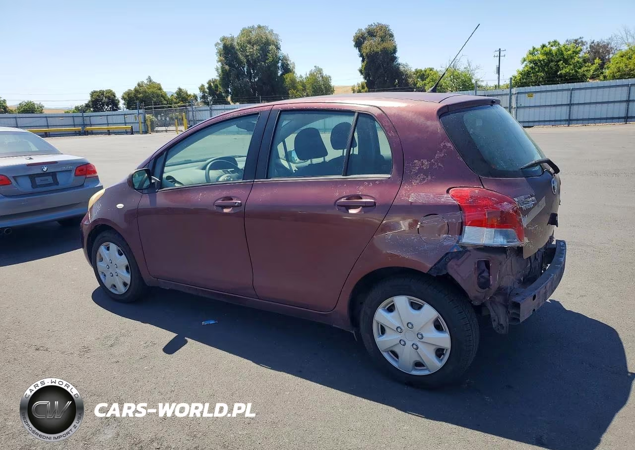 2009 Toyota Yaris Base VIN:JTDKT903X95221586 - 2