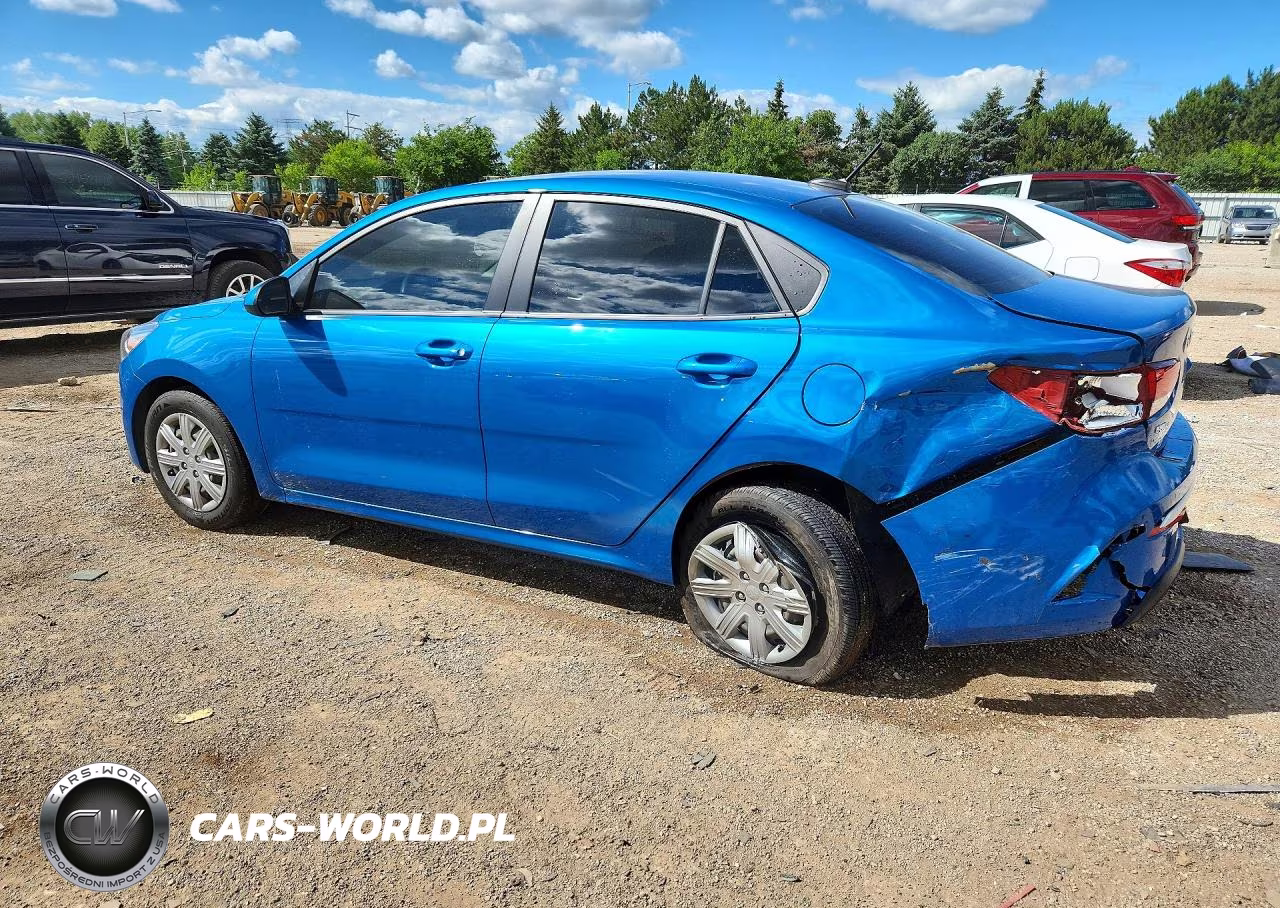 2021 Kia Rio S VIN:3KPA24AD1ME393589 - 2