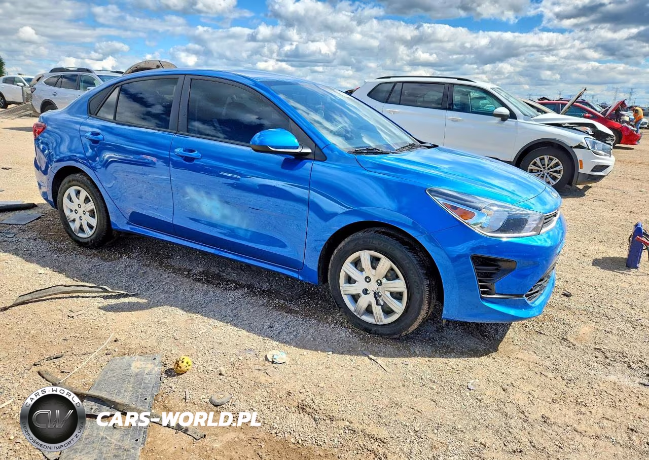 2021 Kia Rio S VIN:3KPA24AD1ME393589 - 4