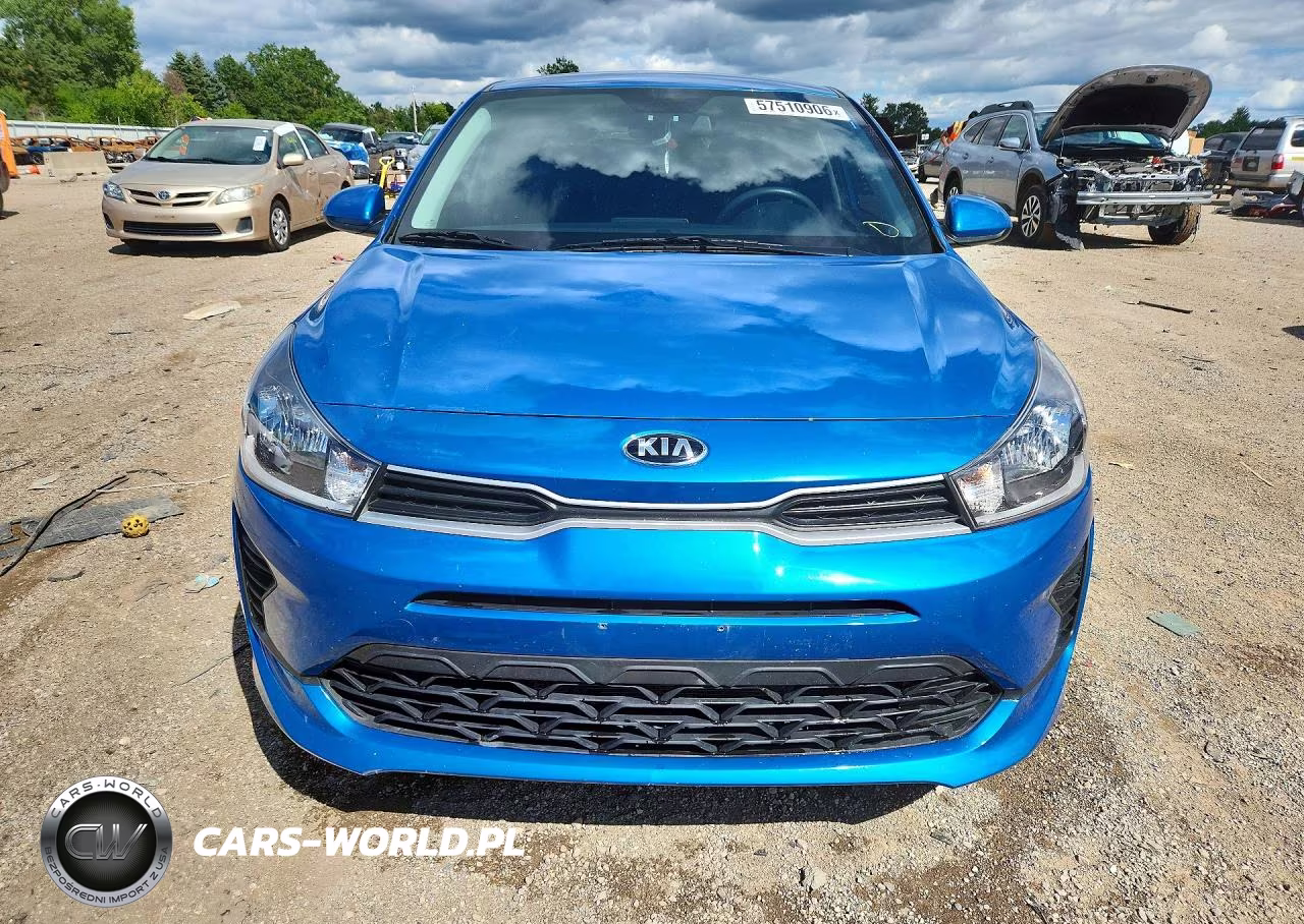 2021 Kia Rio S VIN:3KPA24AD1ME393589 - 5
