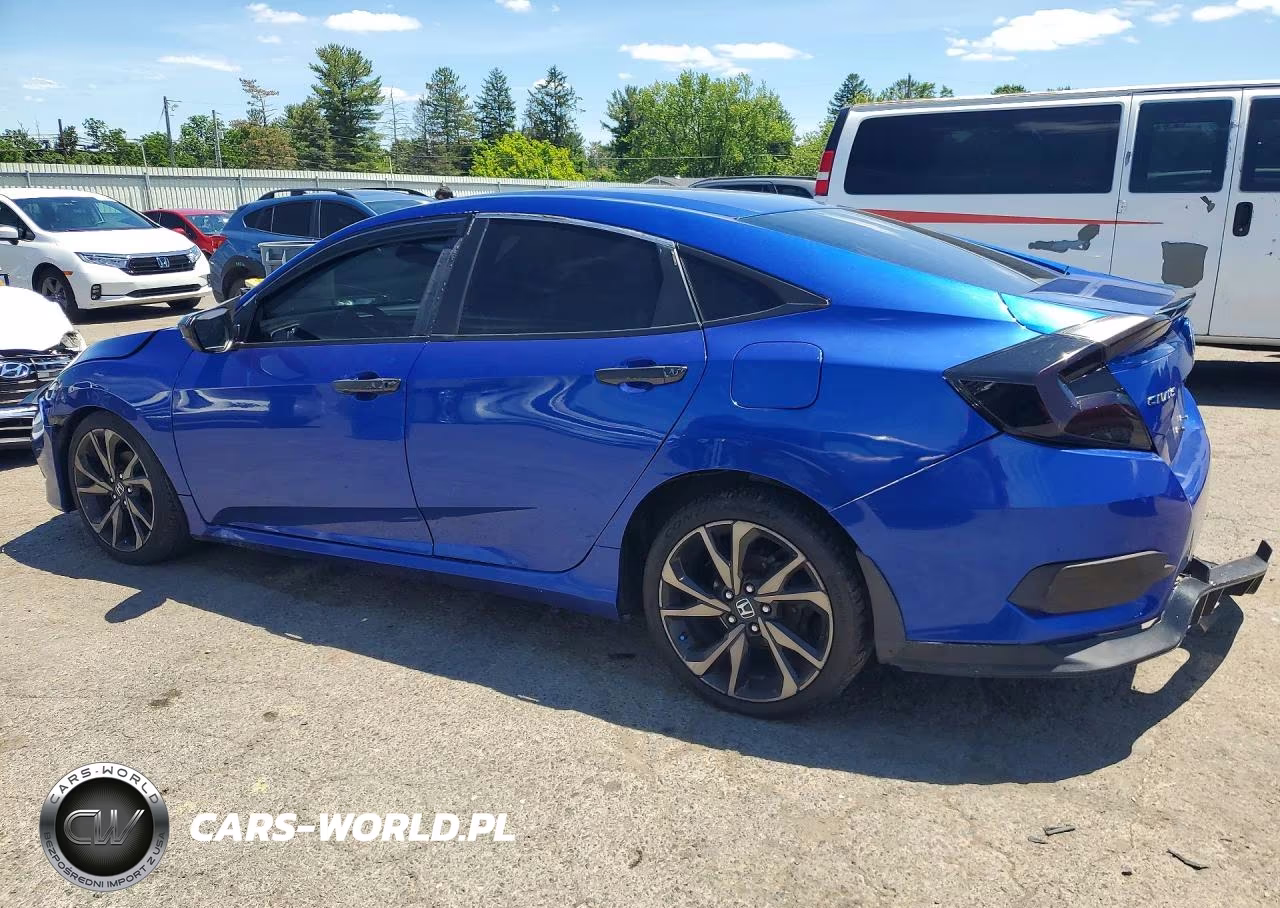 2020 Honda Civic Sport VIN:2HGFC2F81LH504987 - 2