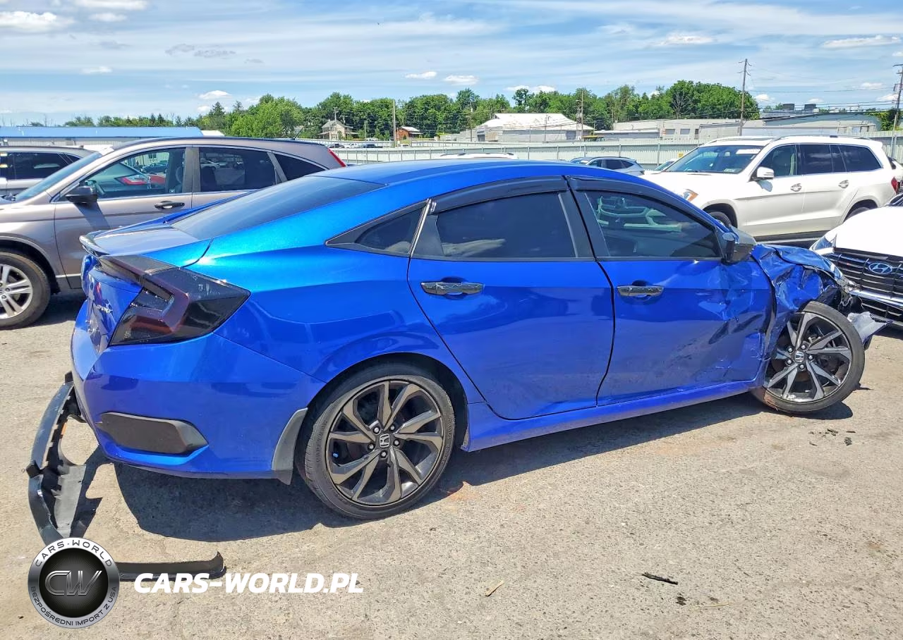 2020 Honda Civic Sport VIN:2HGFC2F81LH504987 - 3