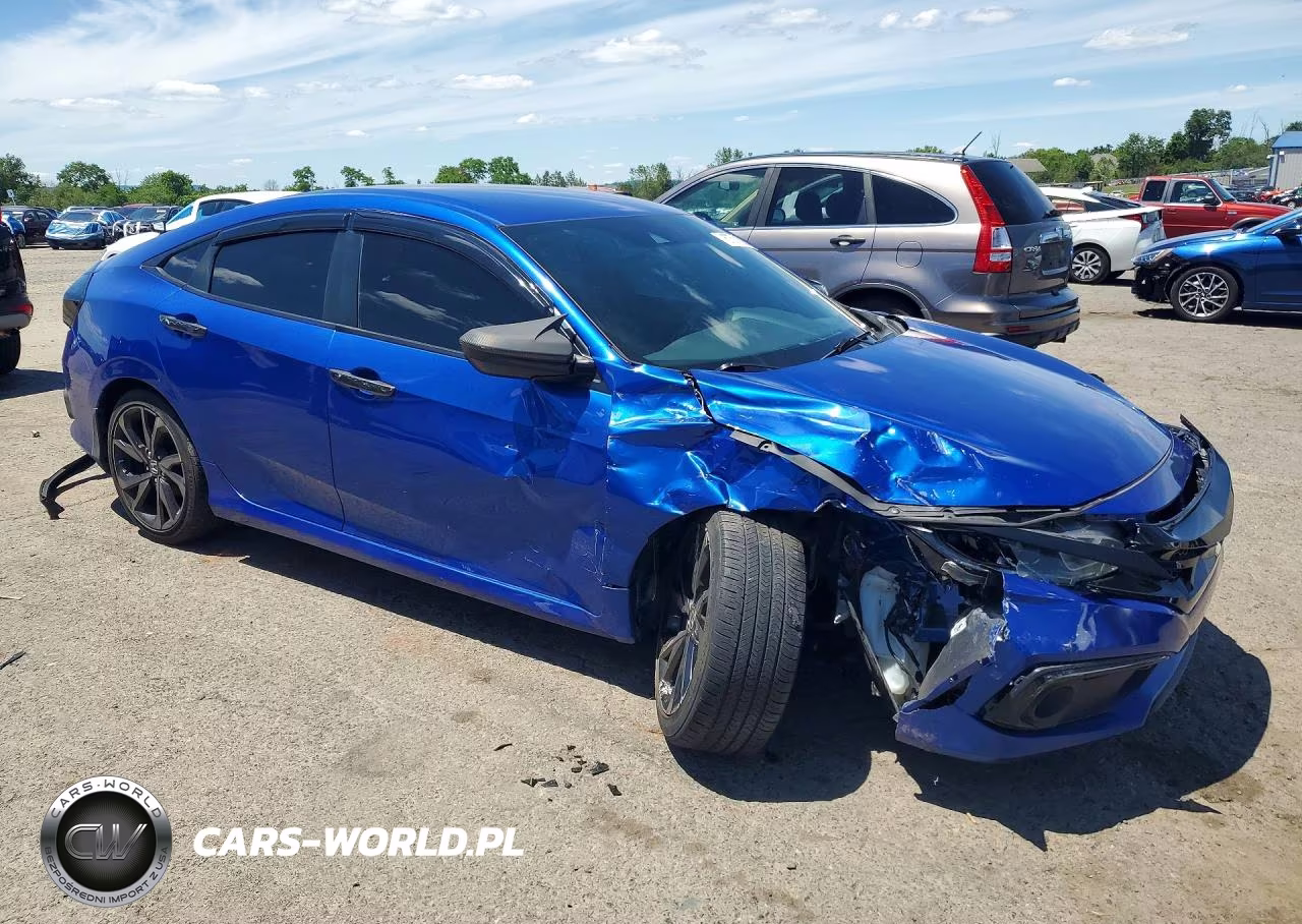 2020 Honda Civic Sport VIN:2HGFC2F81LH504987 - 4