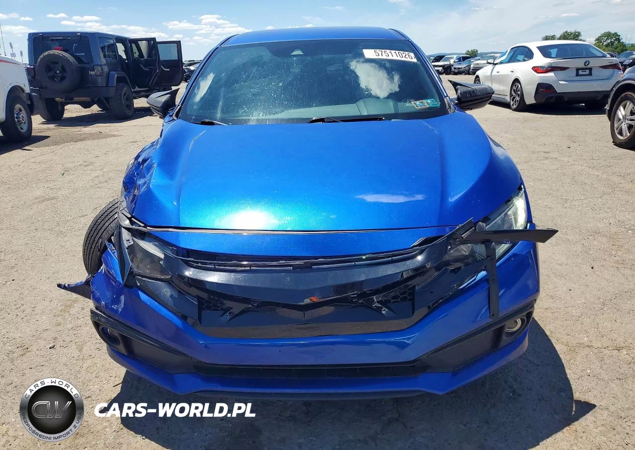 2020 Honda Civic Sport VIN:2HGFC2F81LH504987 - 5
