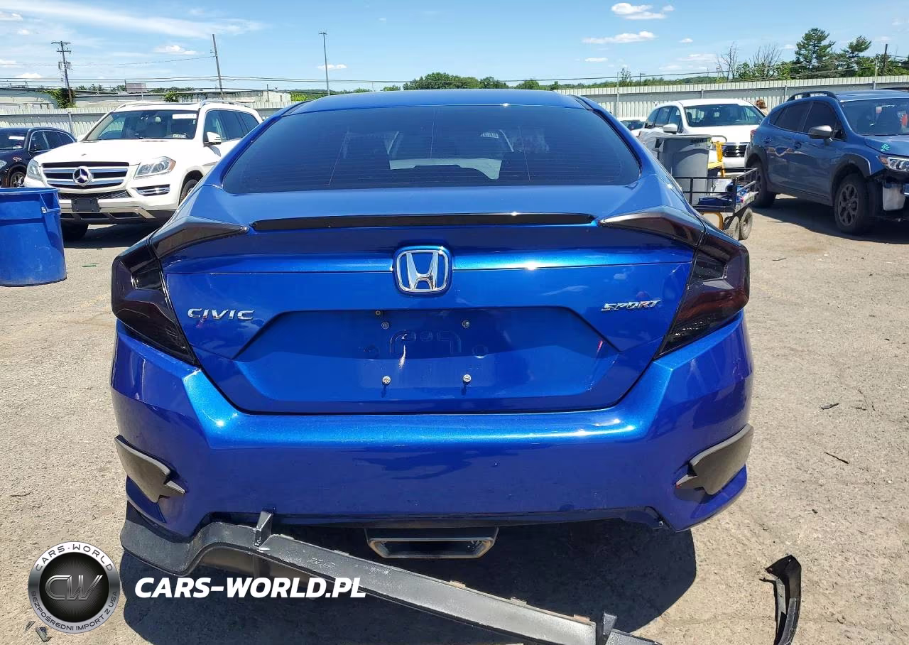 2020 Honda Civic Sport VIN:2HGFC2F81LH504987 - 6