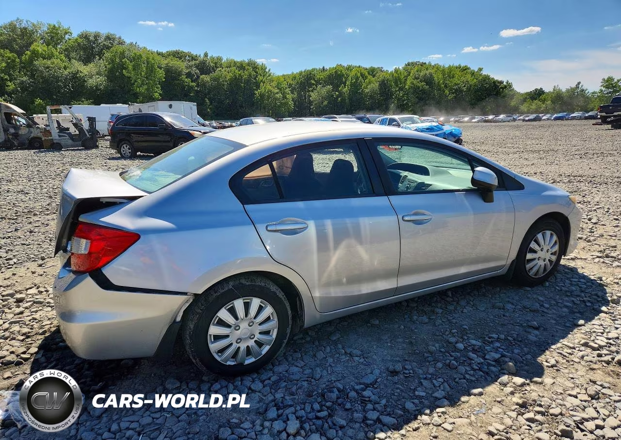 2012 Honda Civic Lx VIN:19XFB2F55CE359701 - 3