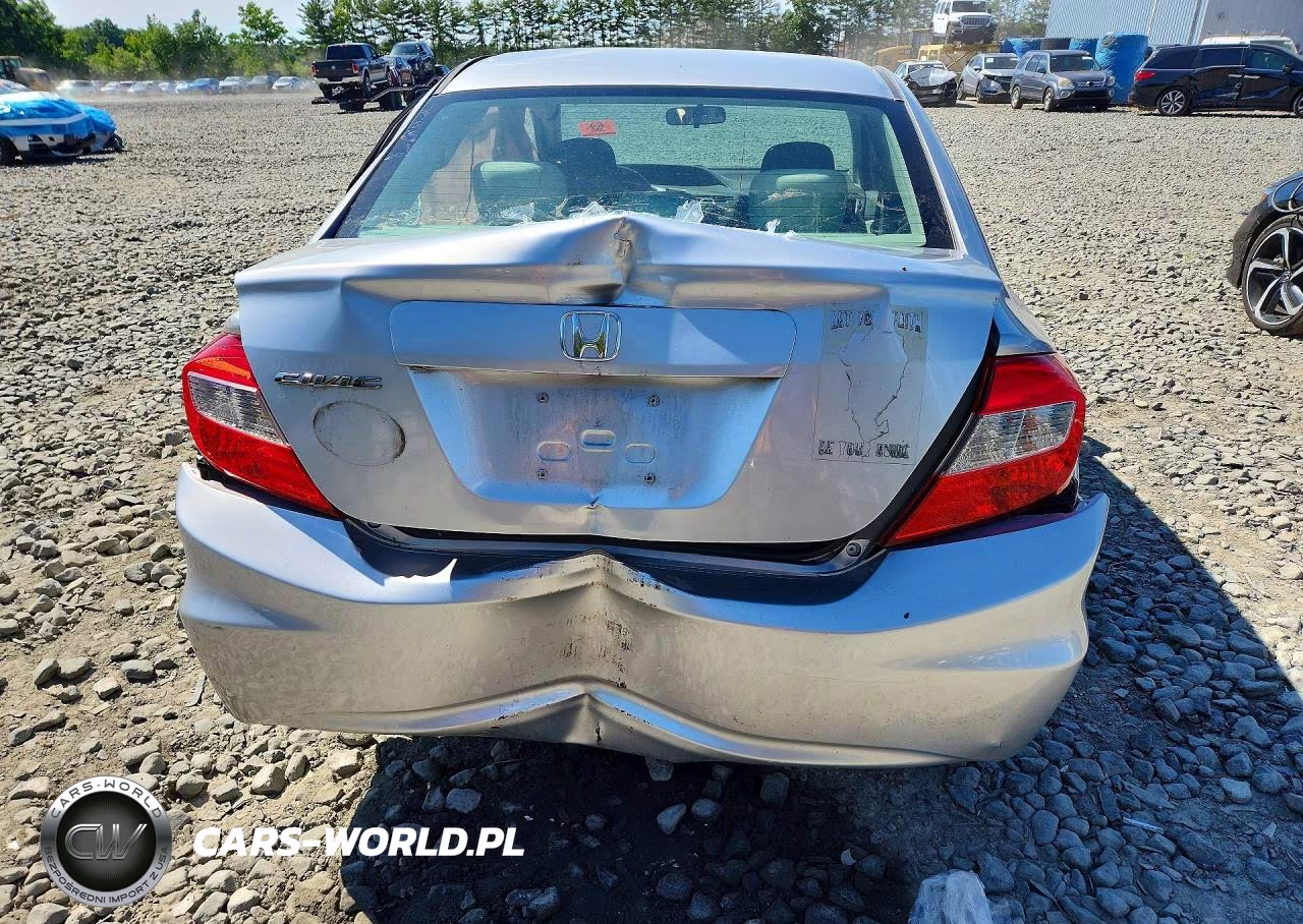 2012 Honda Civic Lx VIN:19XFB2F55CE359701 - 6