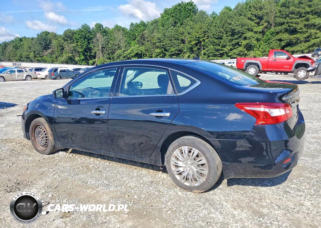 2017 Nissan Sentra Sv VIN:3N1AB7AP6HY370893 - 2