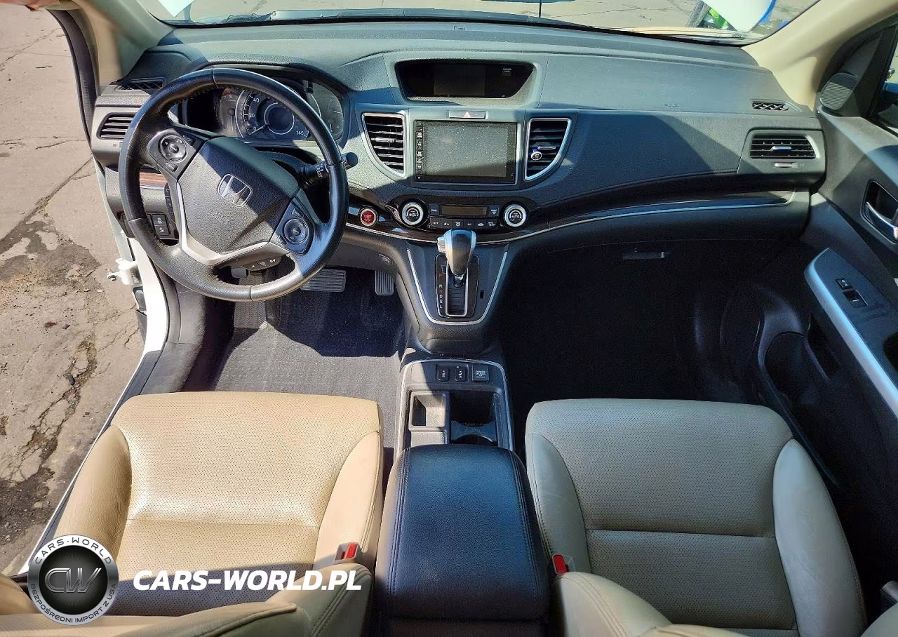 2016 Honda Cr-V Touring VIN:5J6RM4H97GL012736 - 8