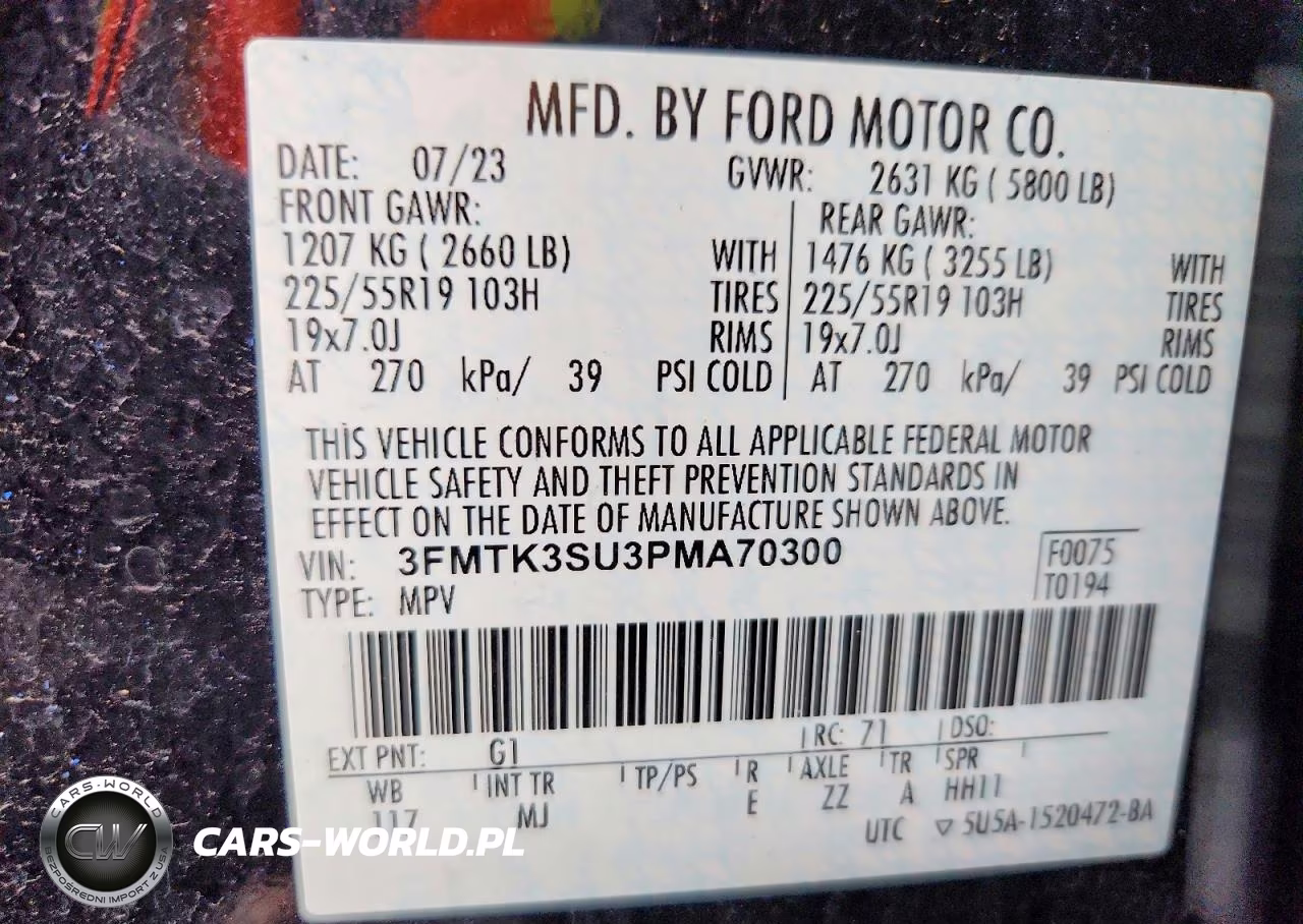 2023 Ford Mustang Mach-E Premium VIN:3FMTK3SU3PMA70300 - 14