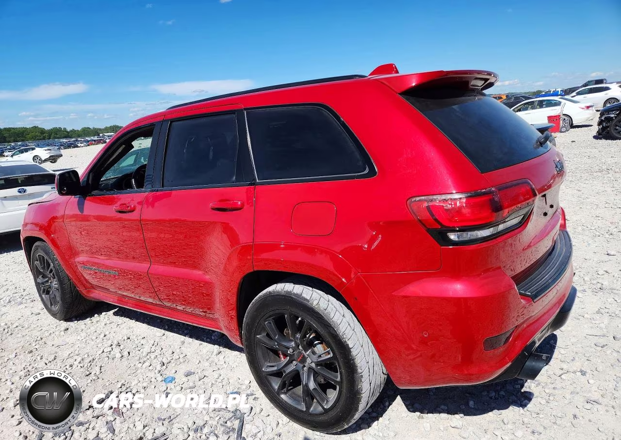 2017 Jeep Grand Cherokee Srt-8 VIN:1C4RJFDJ9HC632838 - 2