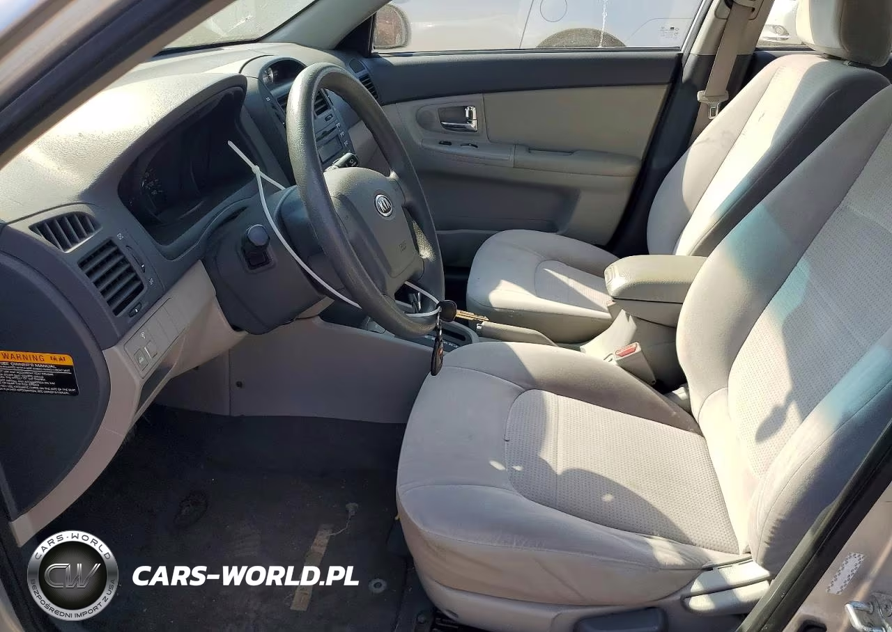 2009 Kia Spectra Lx VIN:KNAFE221195666844 - 7