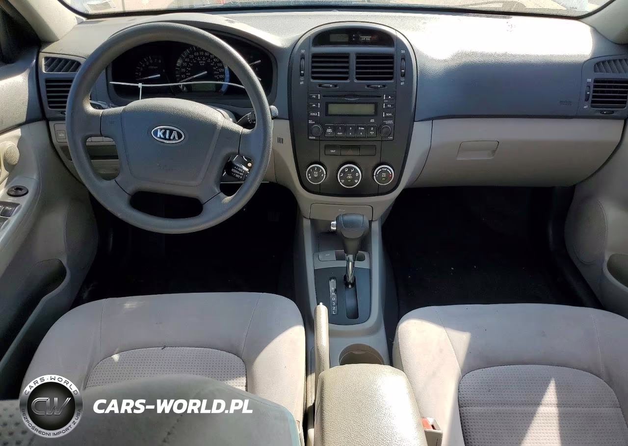 2009 Kia Spectra Lx VIN:KNAFE221195666844 - 8