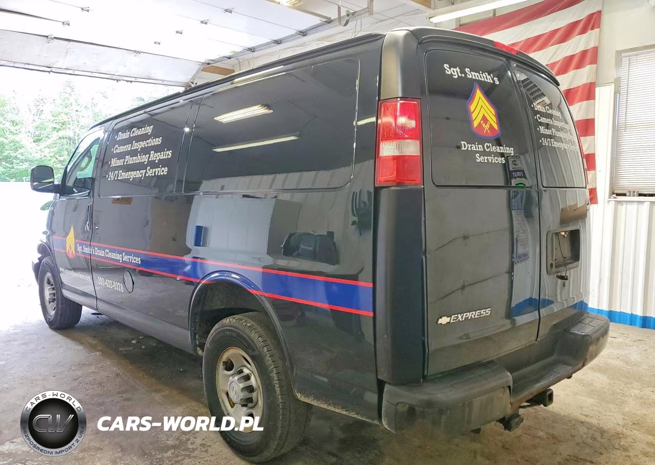 2017 Chevrolet Express G2500 VIN:1GCWGAFF1H1139017 - 2