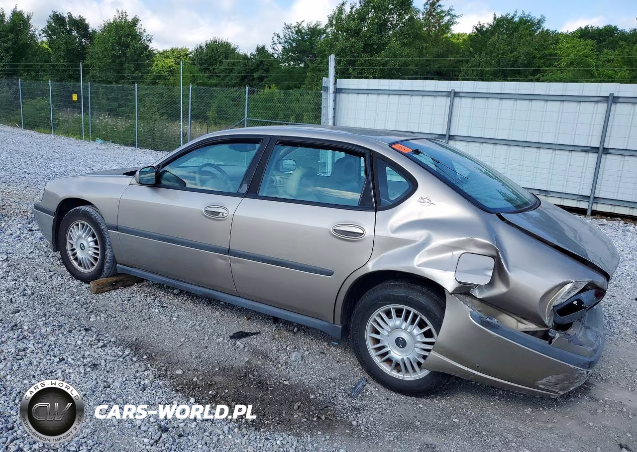 2002 Chevrolet Impala VIN:2G1WF55K229180311 - 2