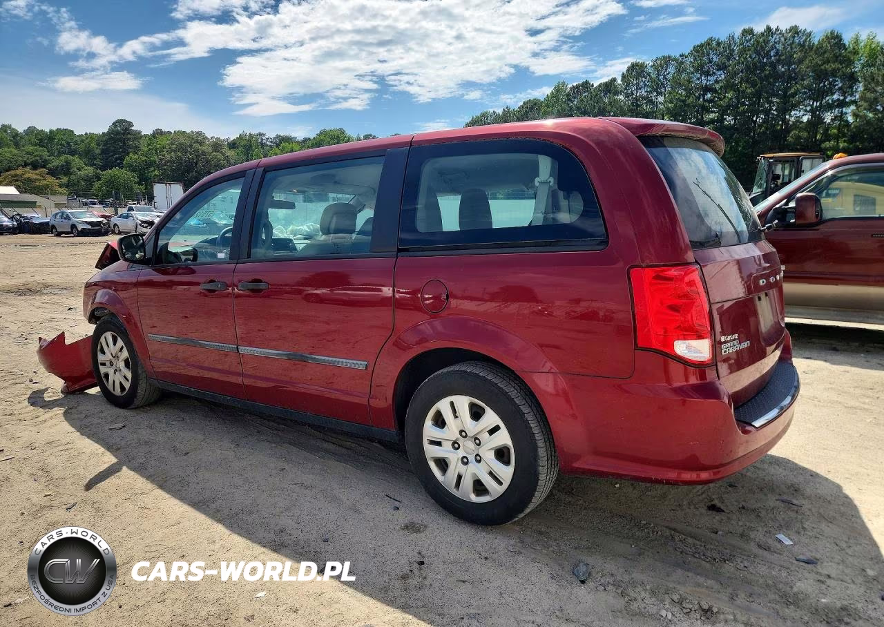 2016 Dodge Grand Caravan Se VIN:2C4RDGBG7GR146992 - 2