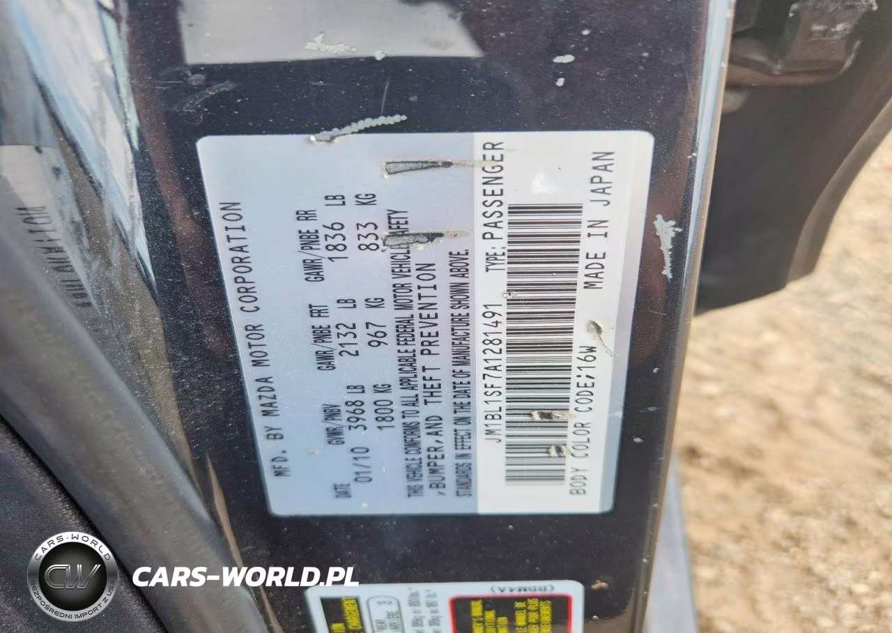 2010 Mazda 3 I VIN:JM1BL1SF7A1281491 - 13