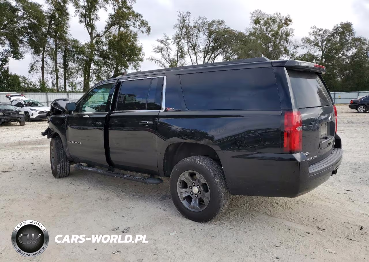 2017 Chevrolet Suburban K1500 Lt VIN:1GNSKHKC9HR406642 - 2