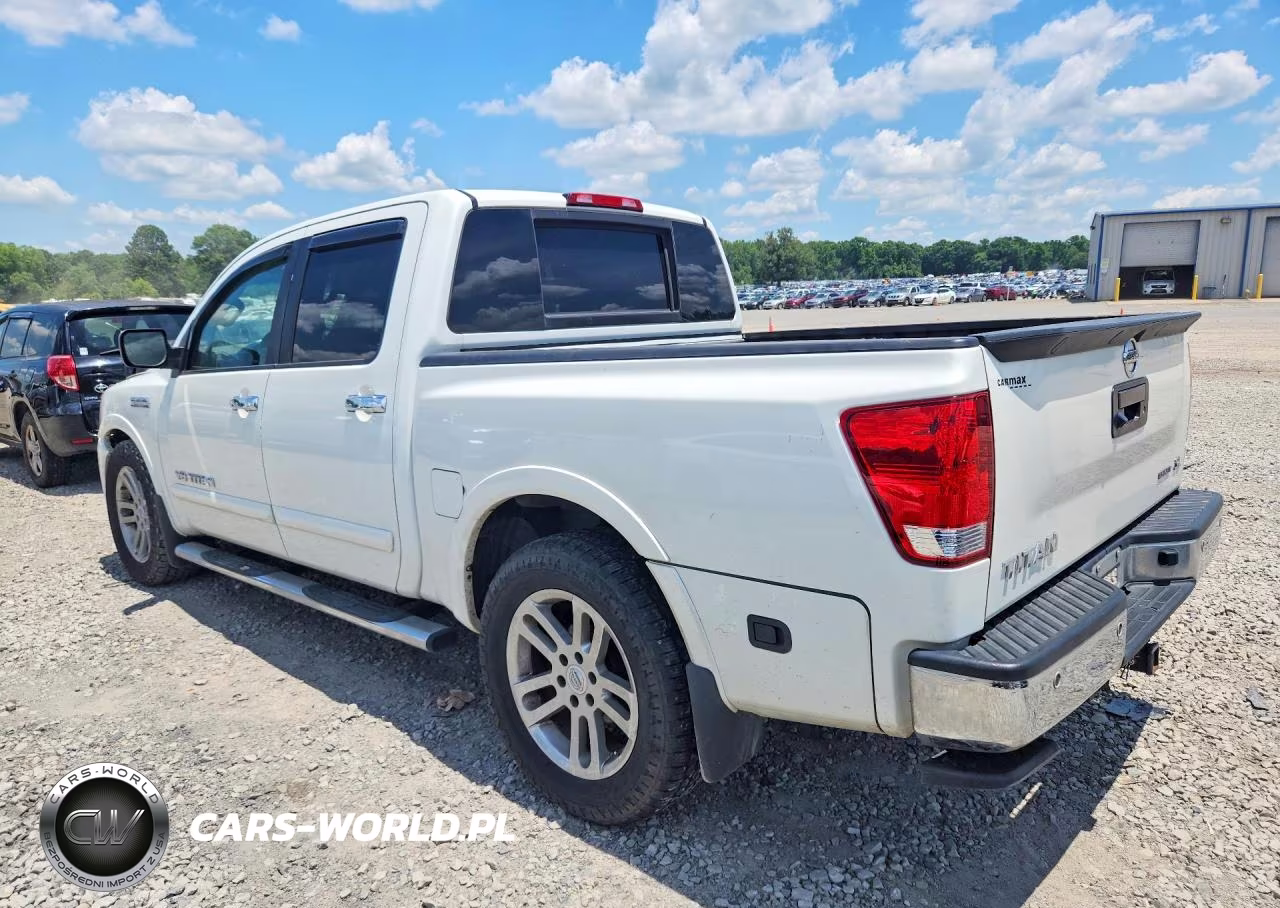 2015 Nissan Titan Sl VIN:1N6BA0ED2FN506665 - 2