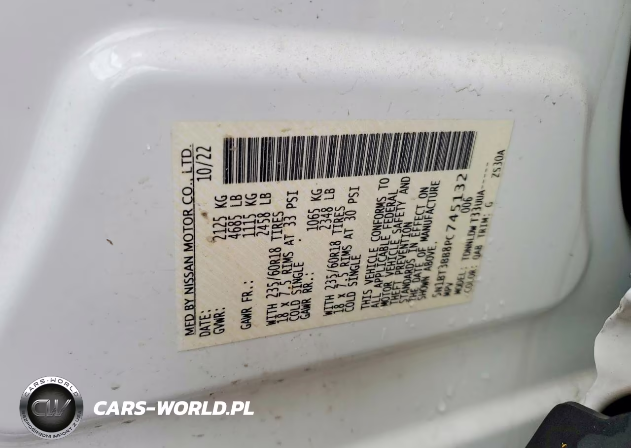 2023 Nissan Rogue Sv VIN:5N1BT3BB8PC745132 - 13