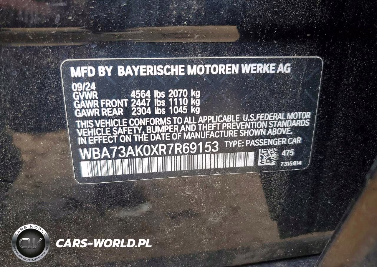 2024 BMW 228Xi VIN:WBA73AK0XR7R69153 - 12