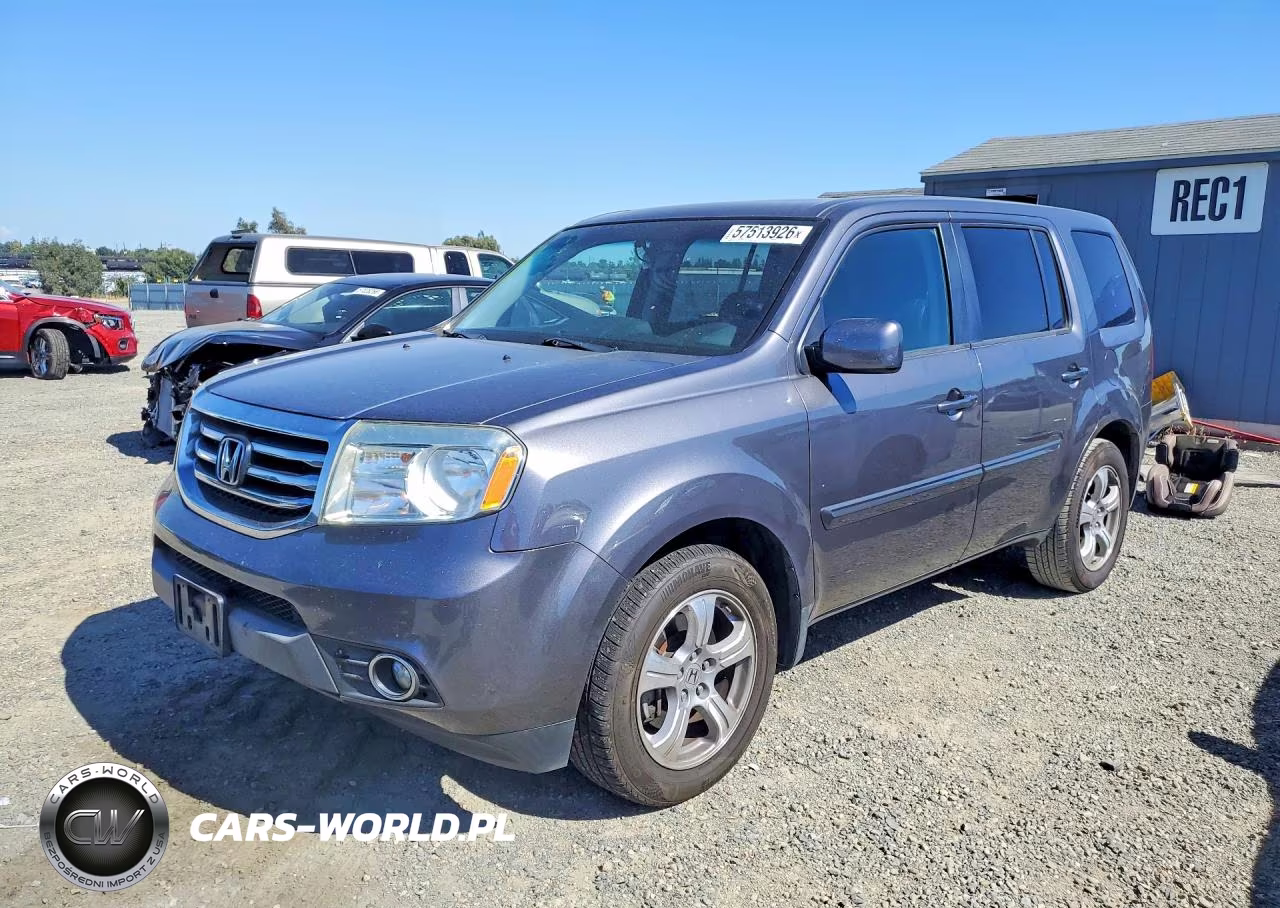 2014 Honda Pilot Exl – zdjęcie 1 z 13
