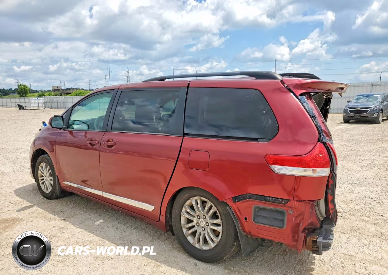2011 Toyota Sienna Xle 8-Passenger VIN:5TDYK3DC6BS110926 - 2