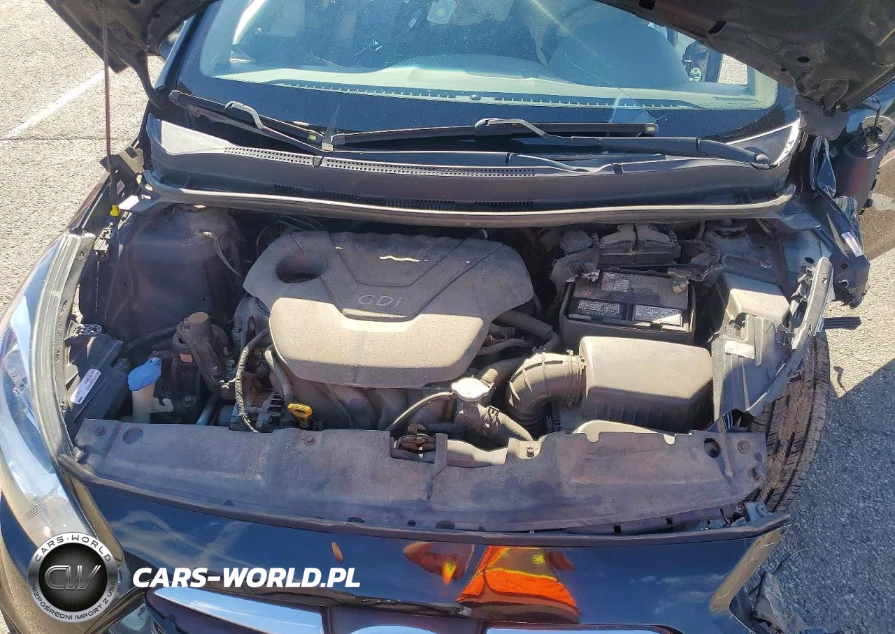 2013 Hyundai Accent Gls VIN:KMHCT4AE1DU448912 - 11