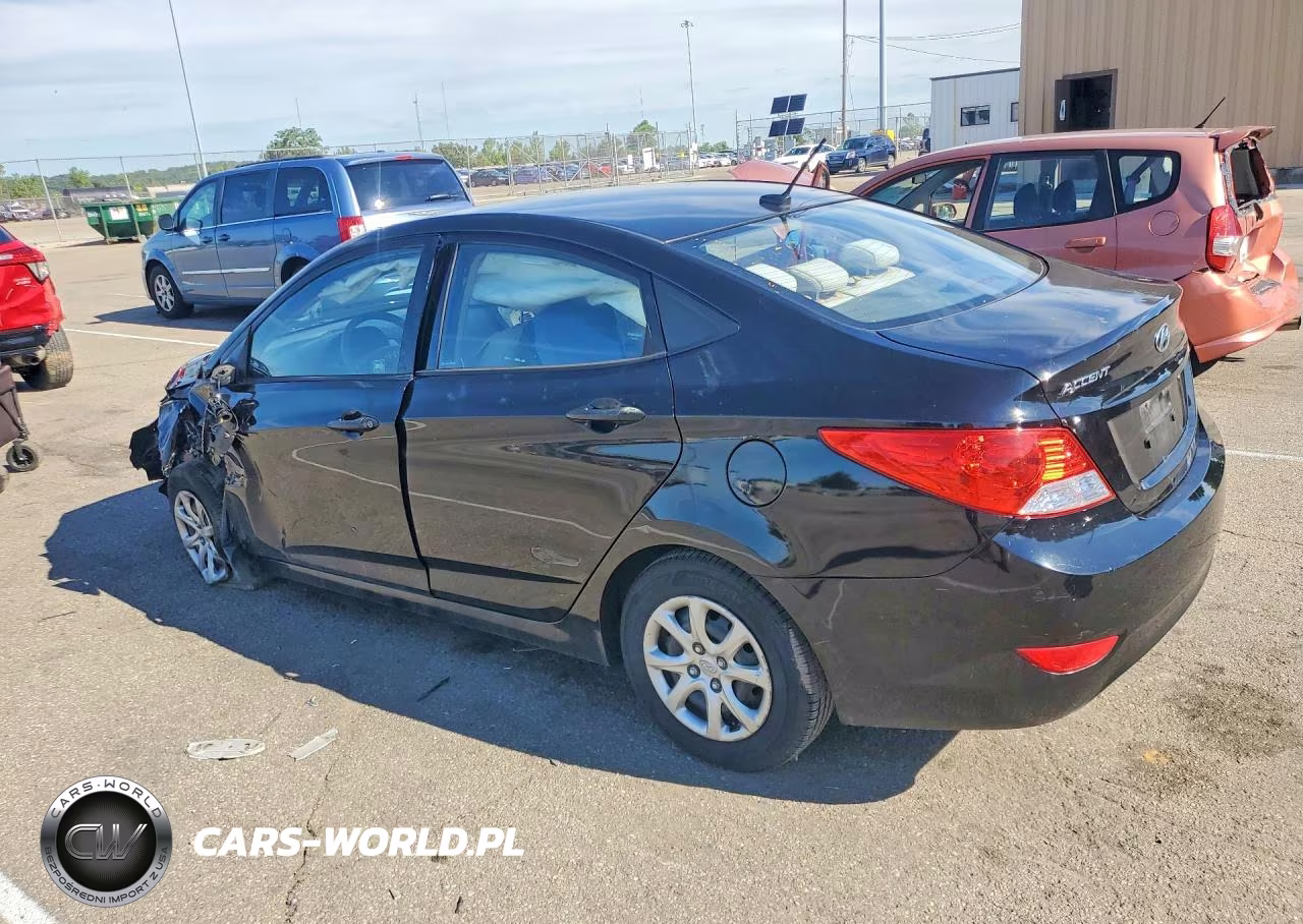 2013 Hyundai Accent Gls VIN:KMHCT4AE1DU448912 - 2