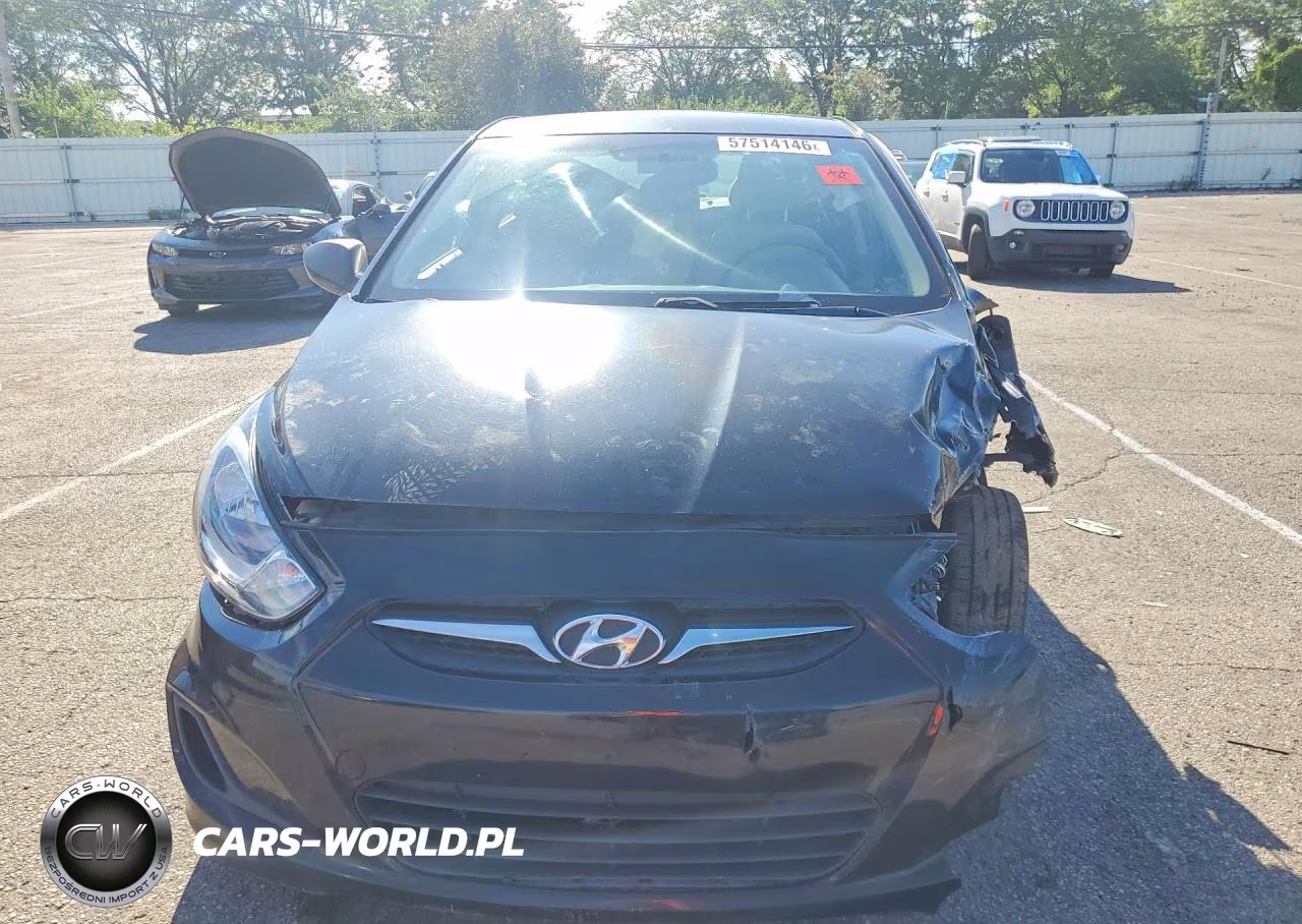2013 Hyundai Accent Gls VIN:KMHCT4AE1DU448912 - 5