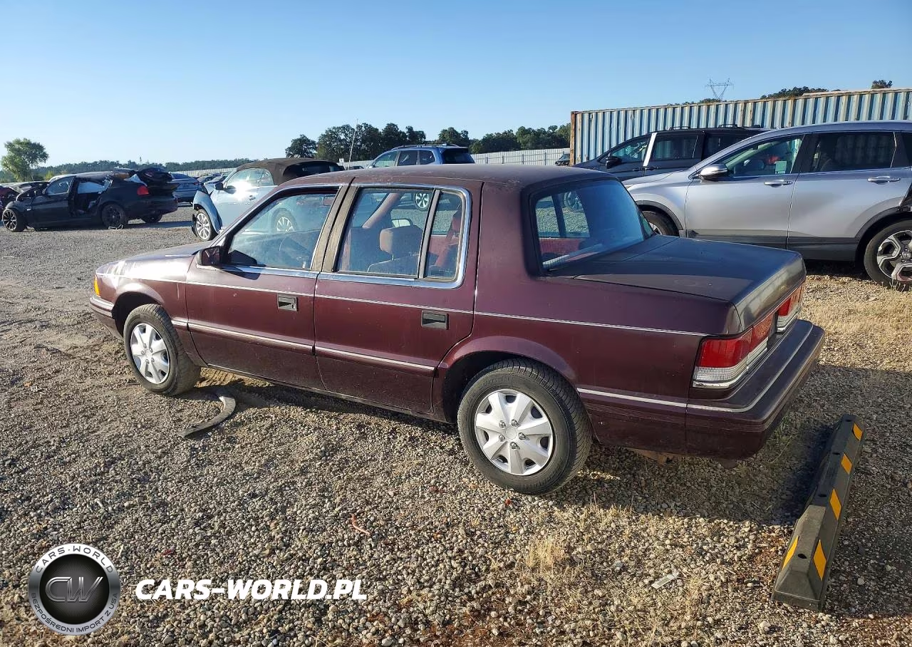 1994 Plymouth Acclaim VIN:1P3AA46K6RF231805 - 2