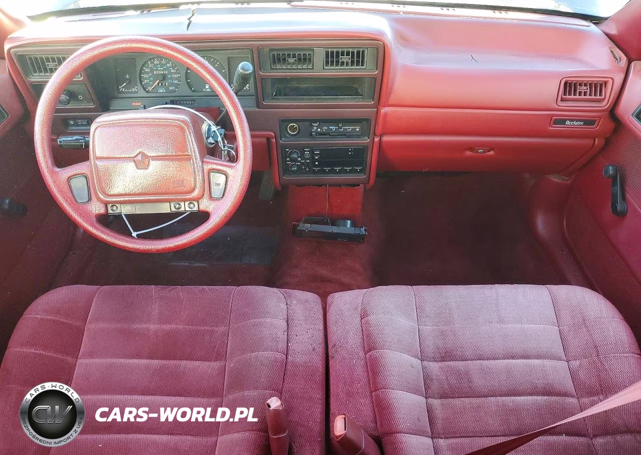 1994 Plymouth Acclaim VIN:1P3AA46K6RF231805 - 8