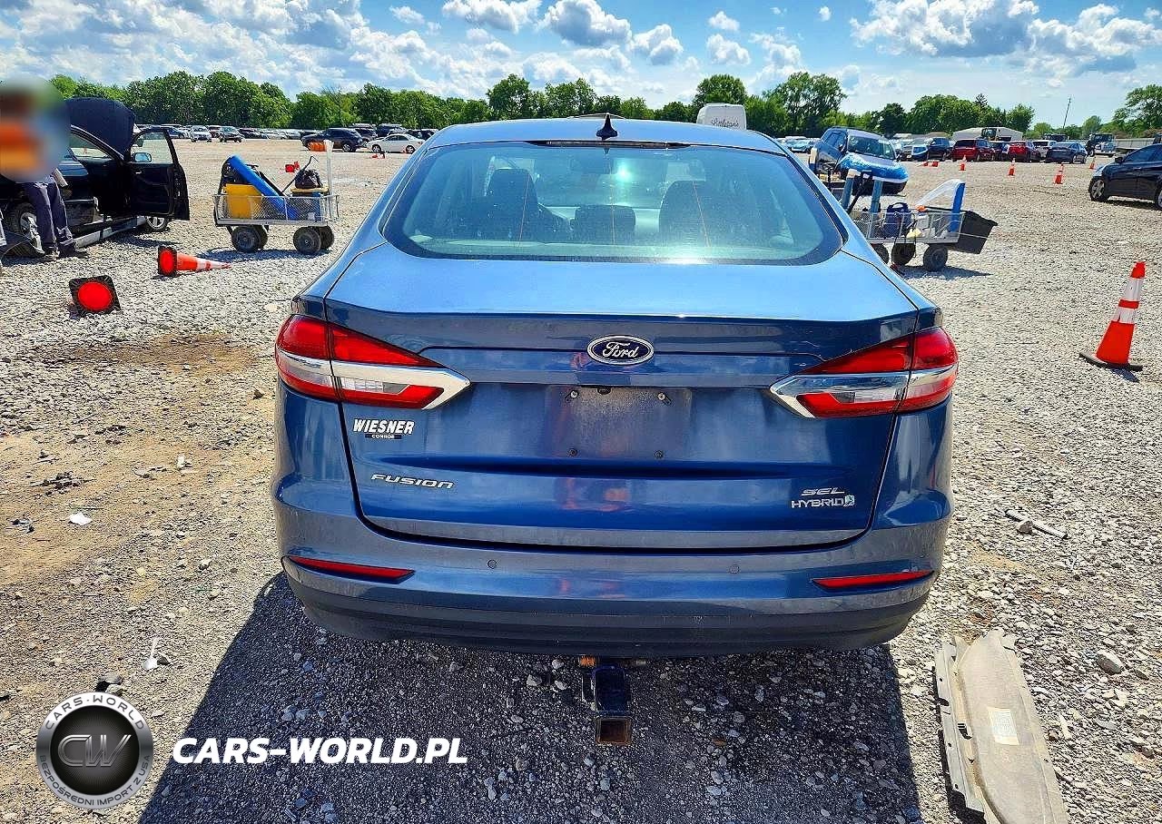 2019 Ford Fusion Sel VIN:3FA6P0MU9KR259226 - 6
