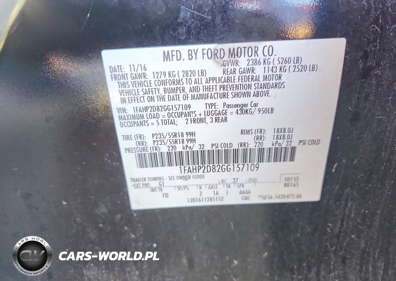 2016 Ford Taurus Se VIN:1FAHP2D82GG157109 - 13