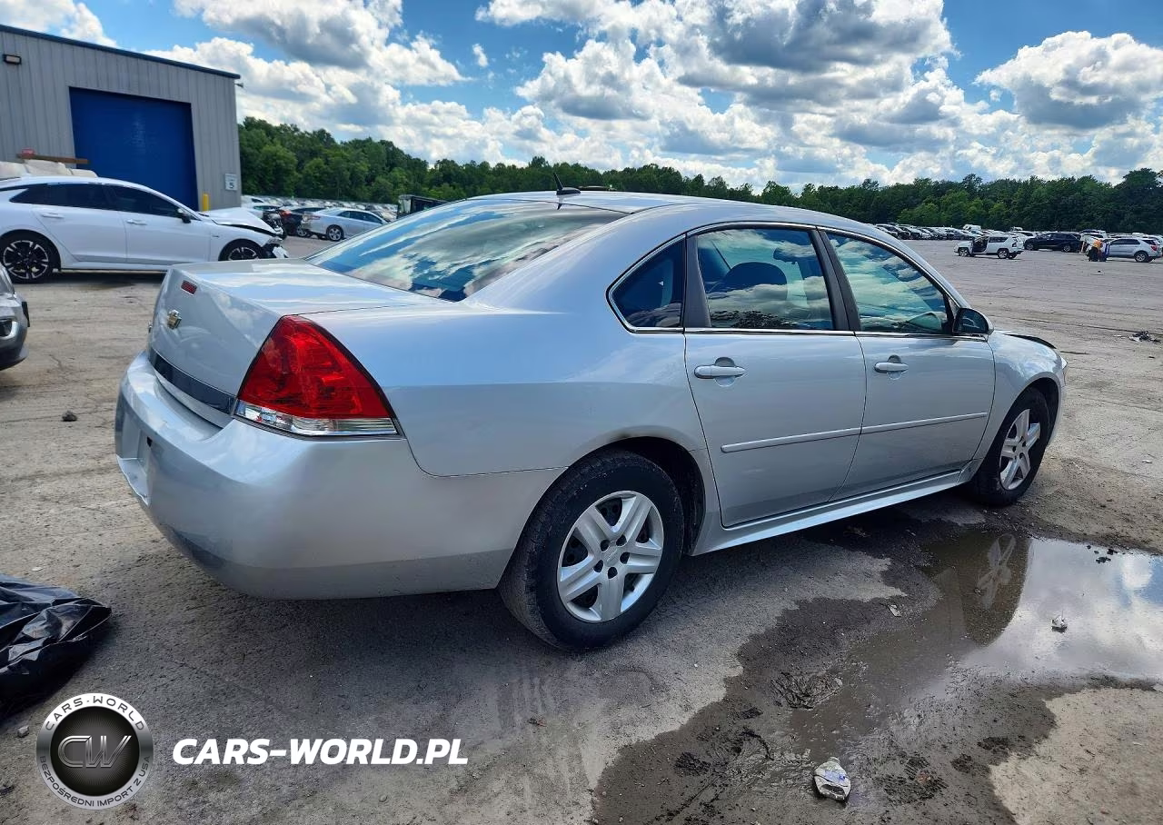 2010 Chevrolet Impala Ls VIN:2G1WA5EN9A1101142 - 3