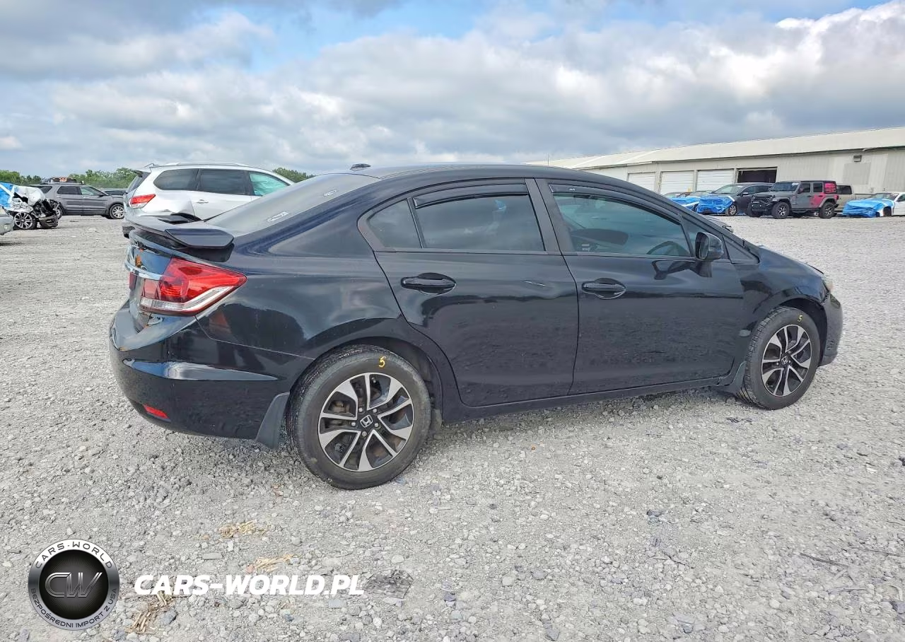 2013 Honda Civic Exl VIN:19XFB2F9XDE239395 - 3