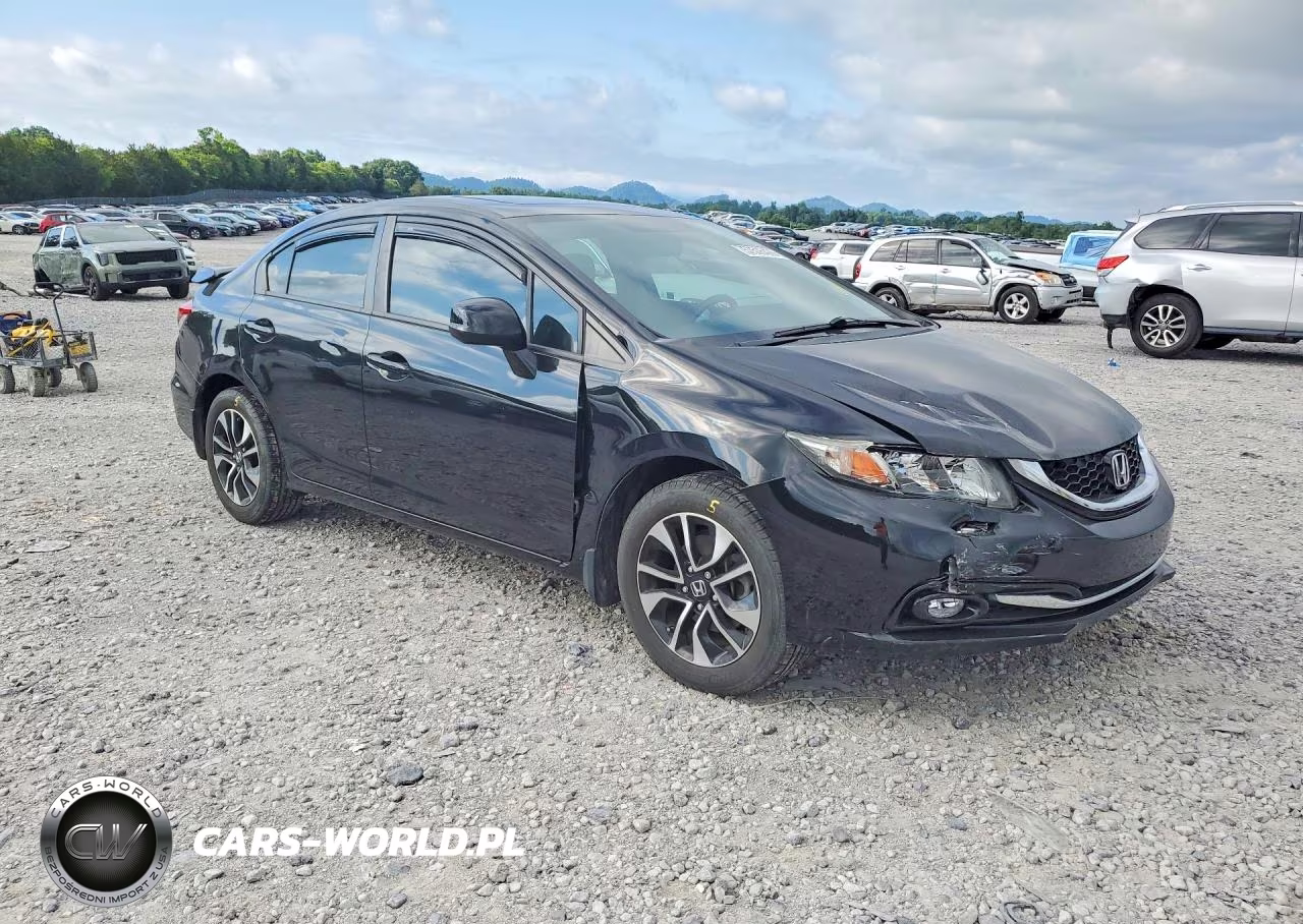 2013 Honda Civic Exl VIN:19XFB2F9XDE239395 - 4