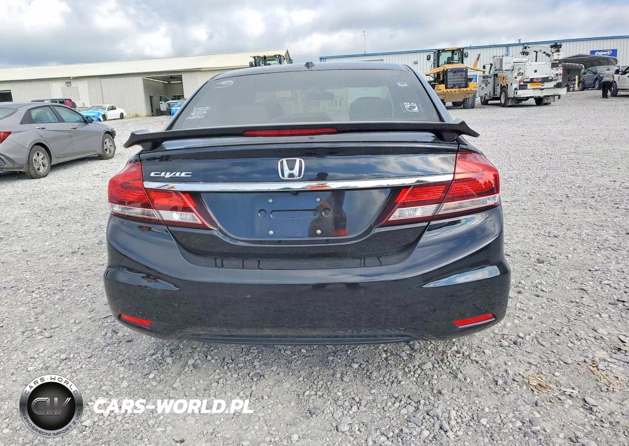 2013 Honda Civic Exl VIN:19XFB2F9XDE239395 - 6