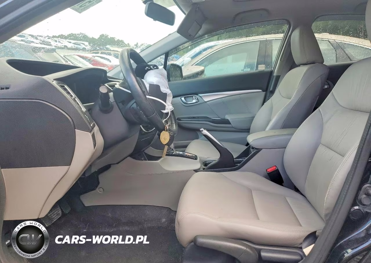 2013 Honda Civic Exl VIN:19XFB2F9XDE239395 - 7