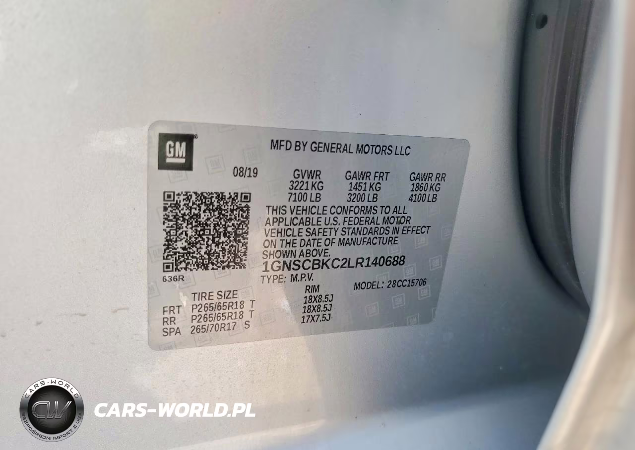 2020 Chevrolet Tahoe C1500 Lt VIN:1GNSCBKC2LR140688 - 14
