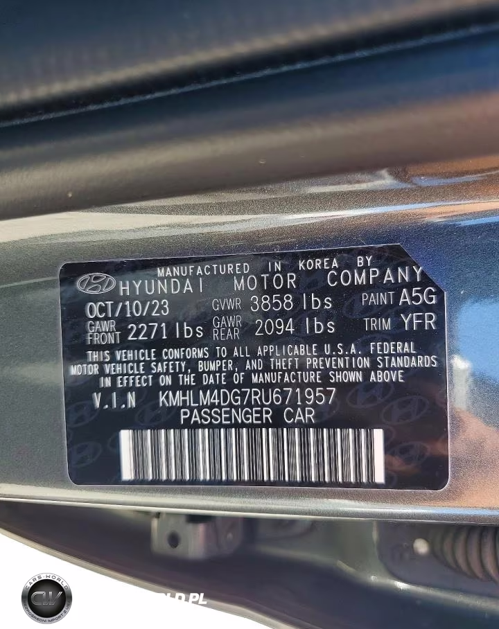 2024 Hyundai Elantra Sel VIN:KMHLM4DG7RU671957 - 13