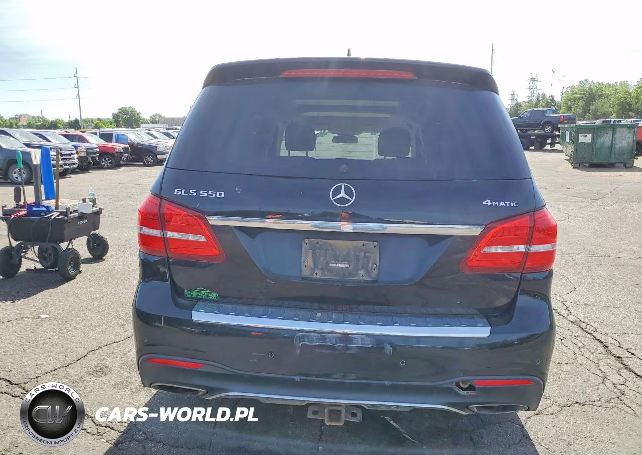 2017 Mercedes-Benz Gls 550 4Matic VIN:4JGDF7DE7HA897706 - 6