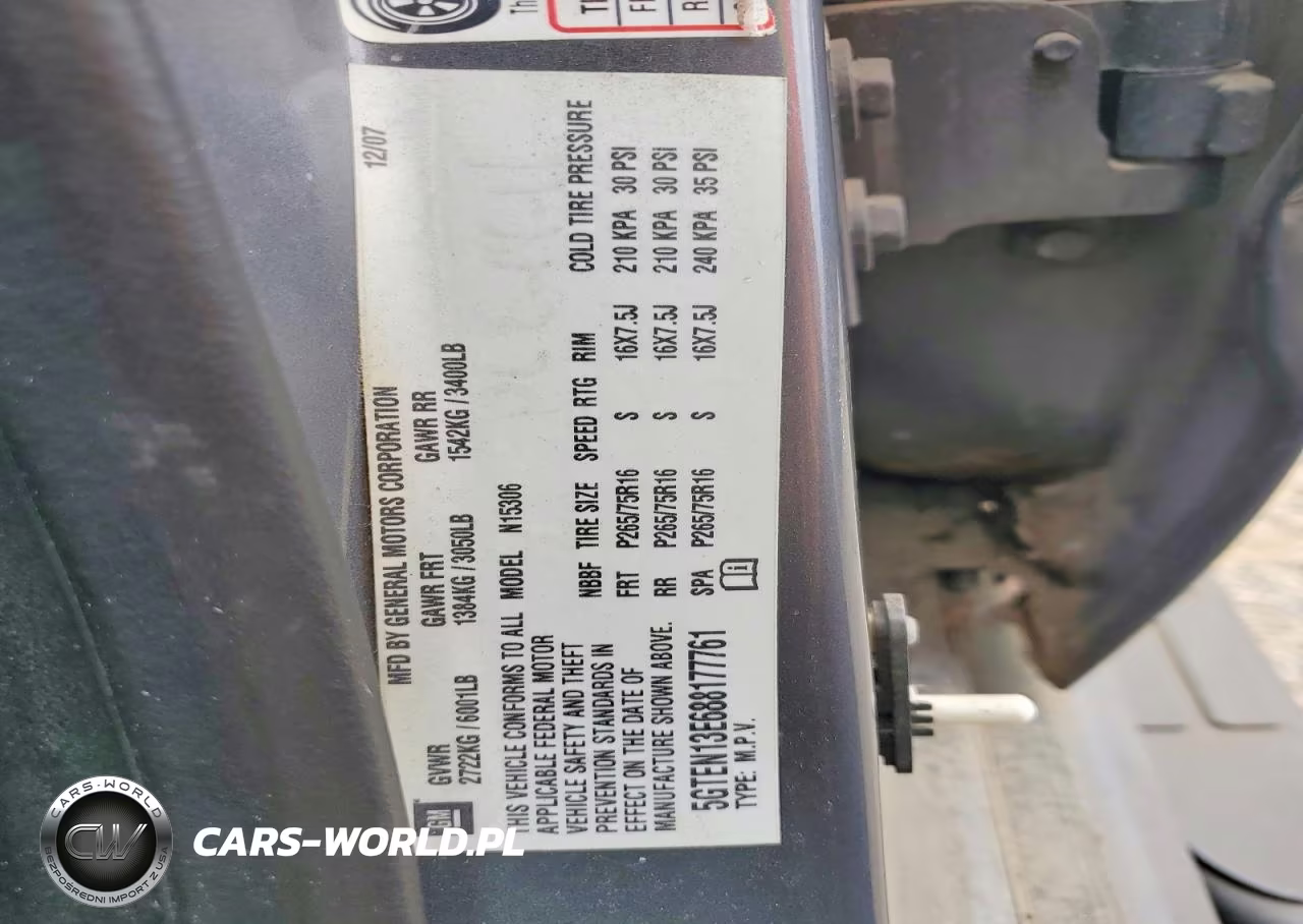2008 Hummer H3 VIN:5GTEN13E688177761 - 13