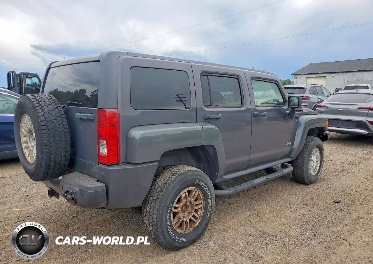 2008 Hummer H3 VIN:5GTEN13E688177761 - 3