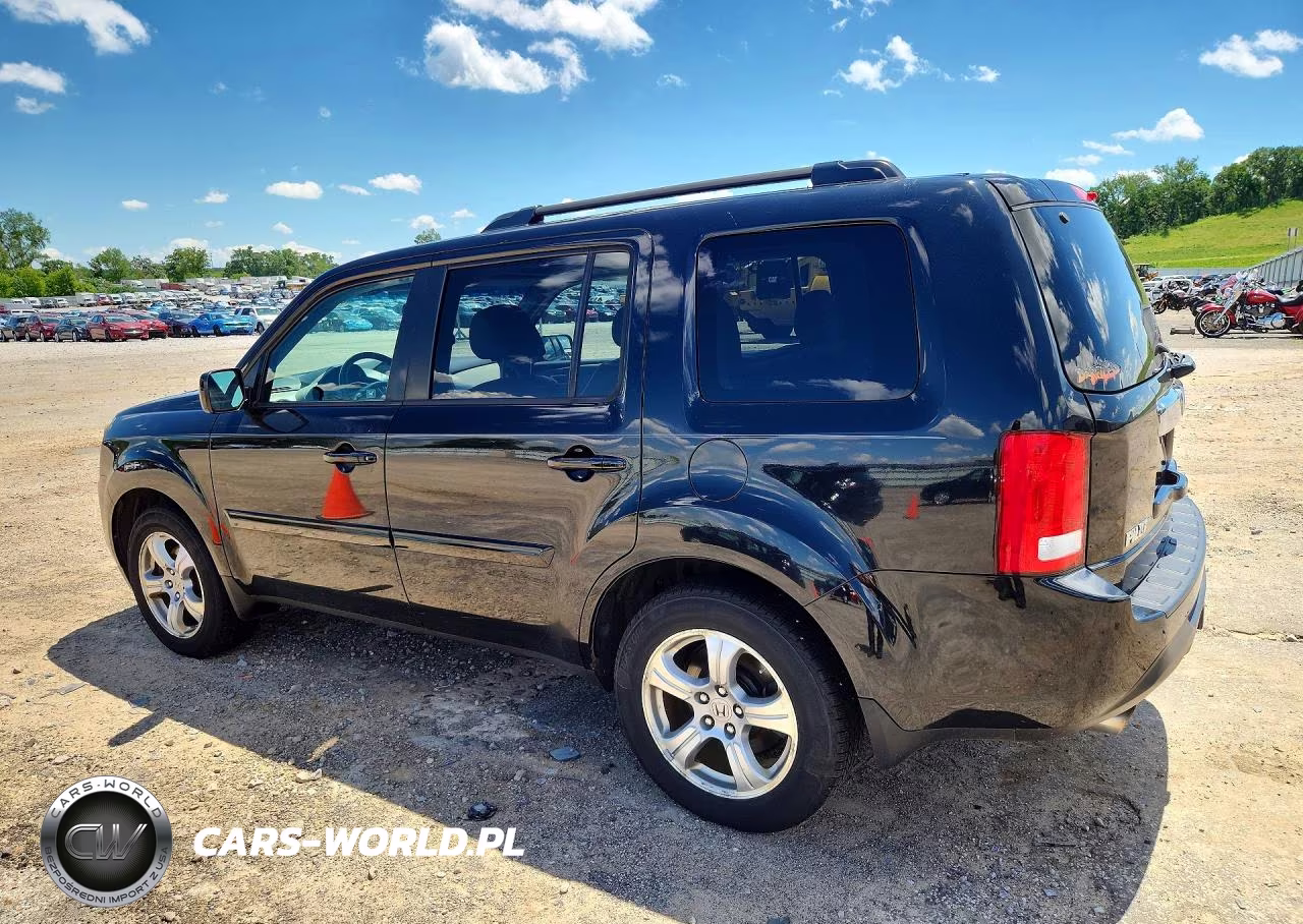 2012 Honda Pilot Exl VIN:5FNYF4H51CB018750 - 2