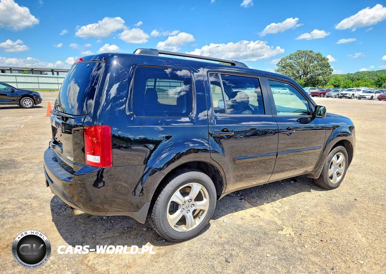 2012 Honda Pilot Exl VIN:5FNYF4H51CB018750 - 3