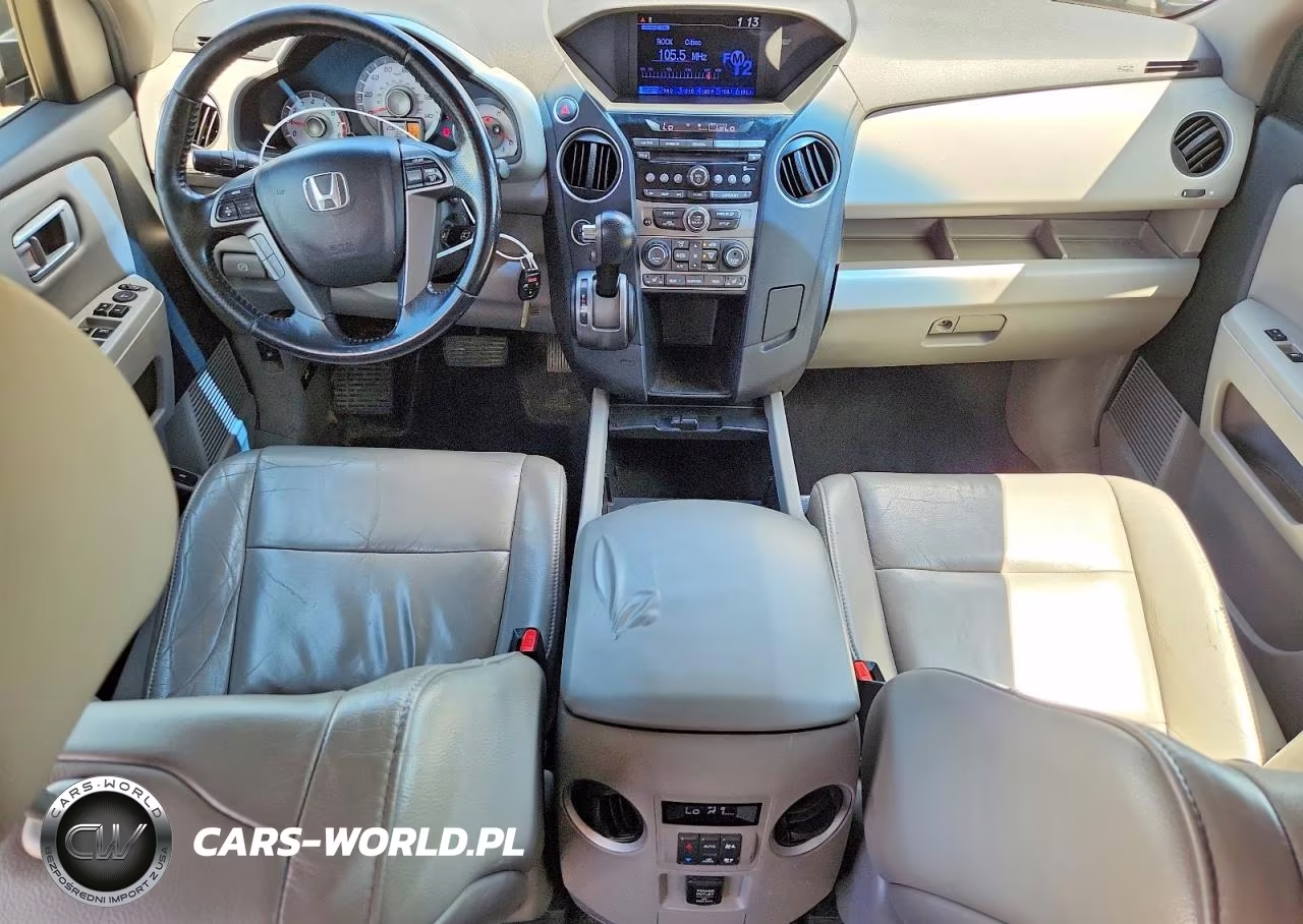 2012 Honda Pilot Exl VIN:5FNYF4H51CB018750 - 8