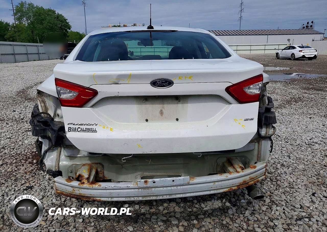 2016 Ford Fusion Se VIN:3FA6P0H76GR266713 - 6