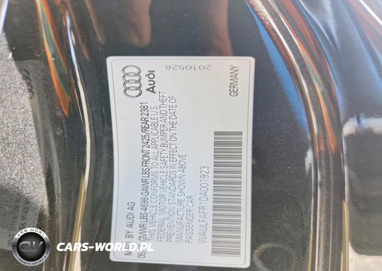 2013 Audi A5 Premium Plus VIN:WAULFAFR1DA001923 - 12