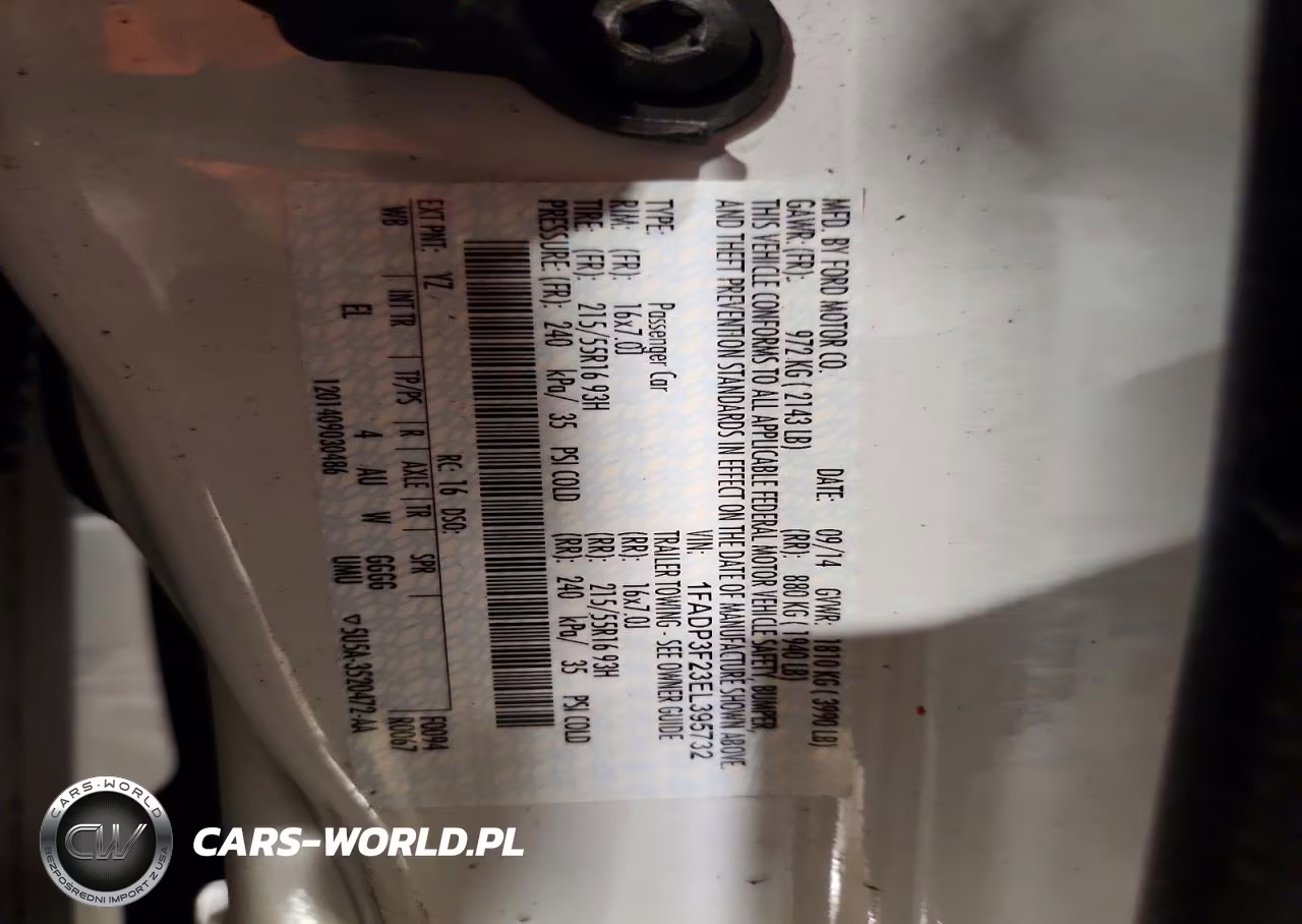 2014 Ford Focus Se VIN:1FADP3F23EL395732 - 12